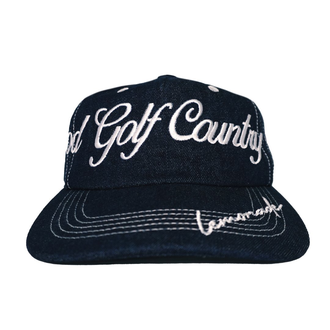 Lemonade Golf x Hood Golf Country Club' Denim Hat | Hoodgolf